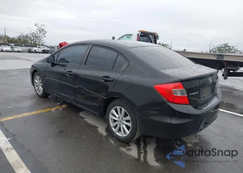 2012 Honda Civic Ex-L z USA, uszkodzony, nr VIN 2HGFB2F99CH520317